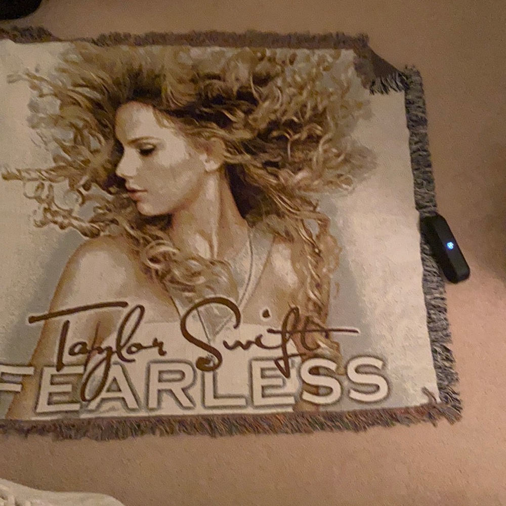 taylor swift fearless blanket